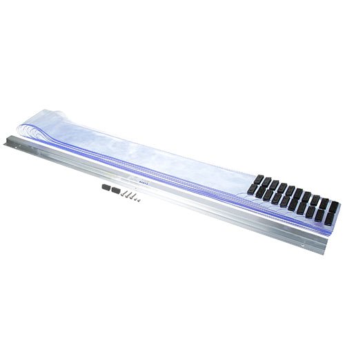 401SA6064684F Kason - Lightweight Aluminum Strip Curtain 401SA6064684F Kason - Lightweight Aluminum Strip Curtain